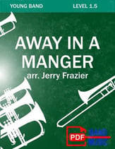 Away in a Manger Concert Band sheet music cover